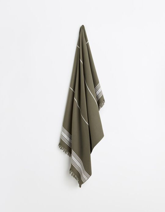 Comprar Online Toalha de Praia, Homem, Verde Escuro