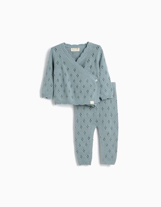 Comprar Online Conjunto de Malha, Menina, Azul