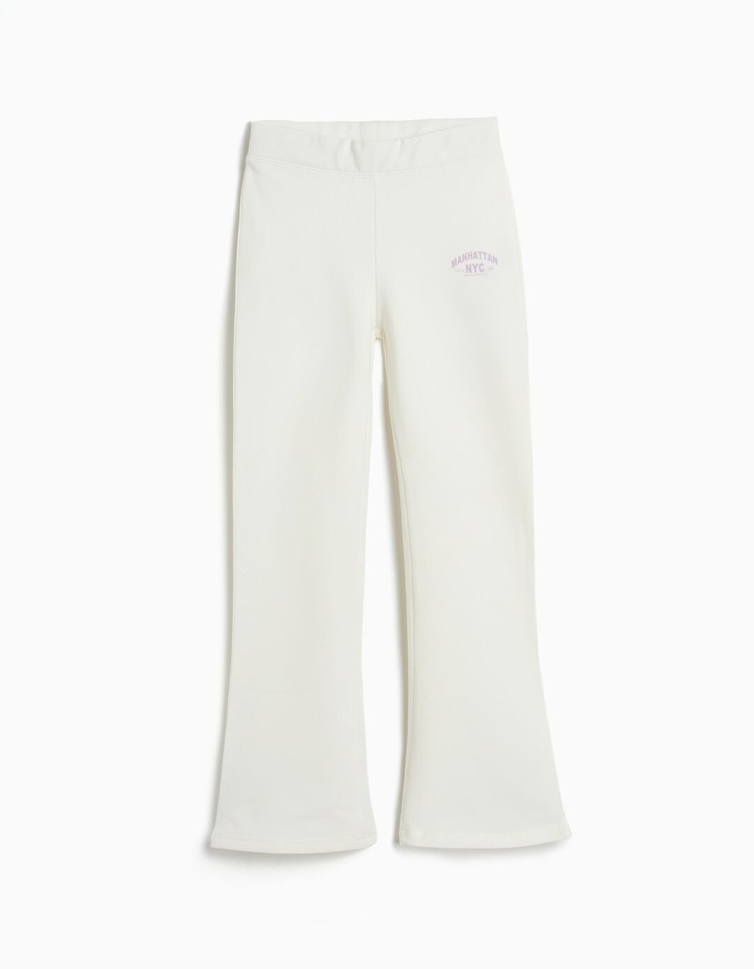 Leggings Flare, Menina, Branco