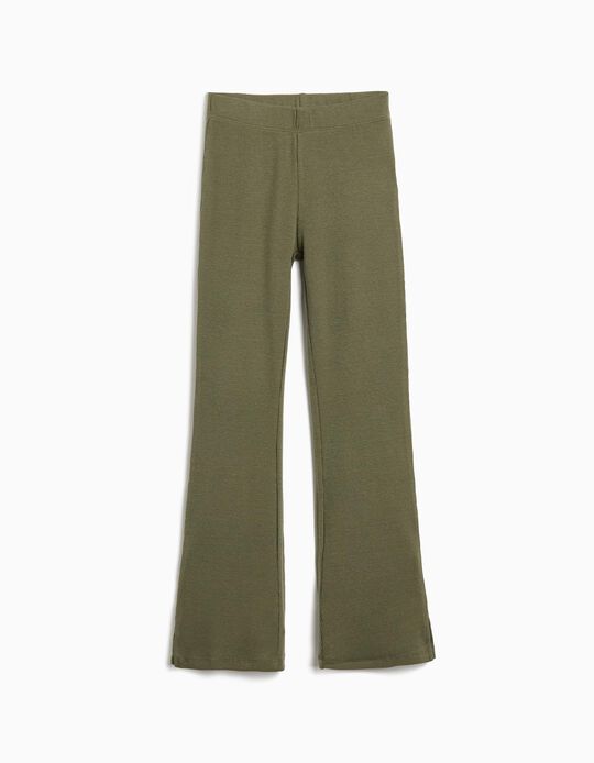 Comprar Online Leggings Flare, Menina, Verde Claro 