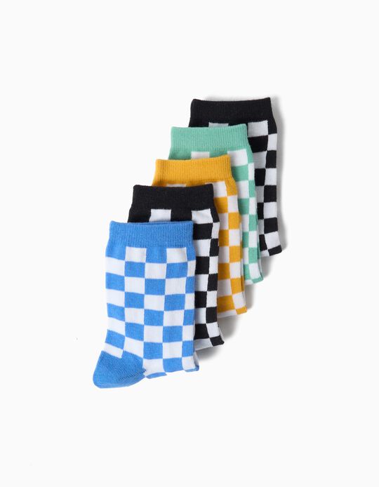 Comprar Online Pack 5 Pares de Meias, Menino, Multicor