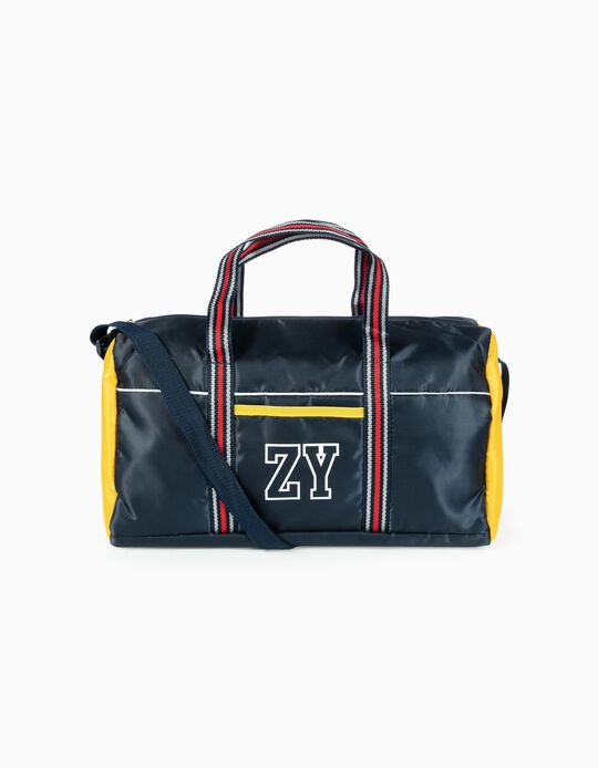 Saco de Desporto para Menino 'ZY', Azul Escuro