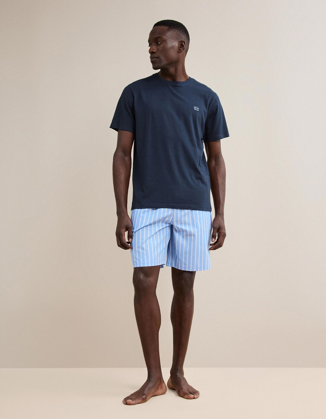 Pijama Jersey, Homem, Azul Escuro