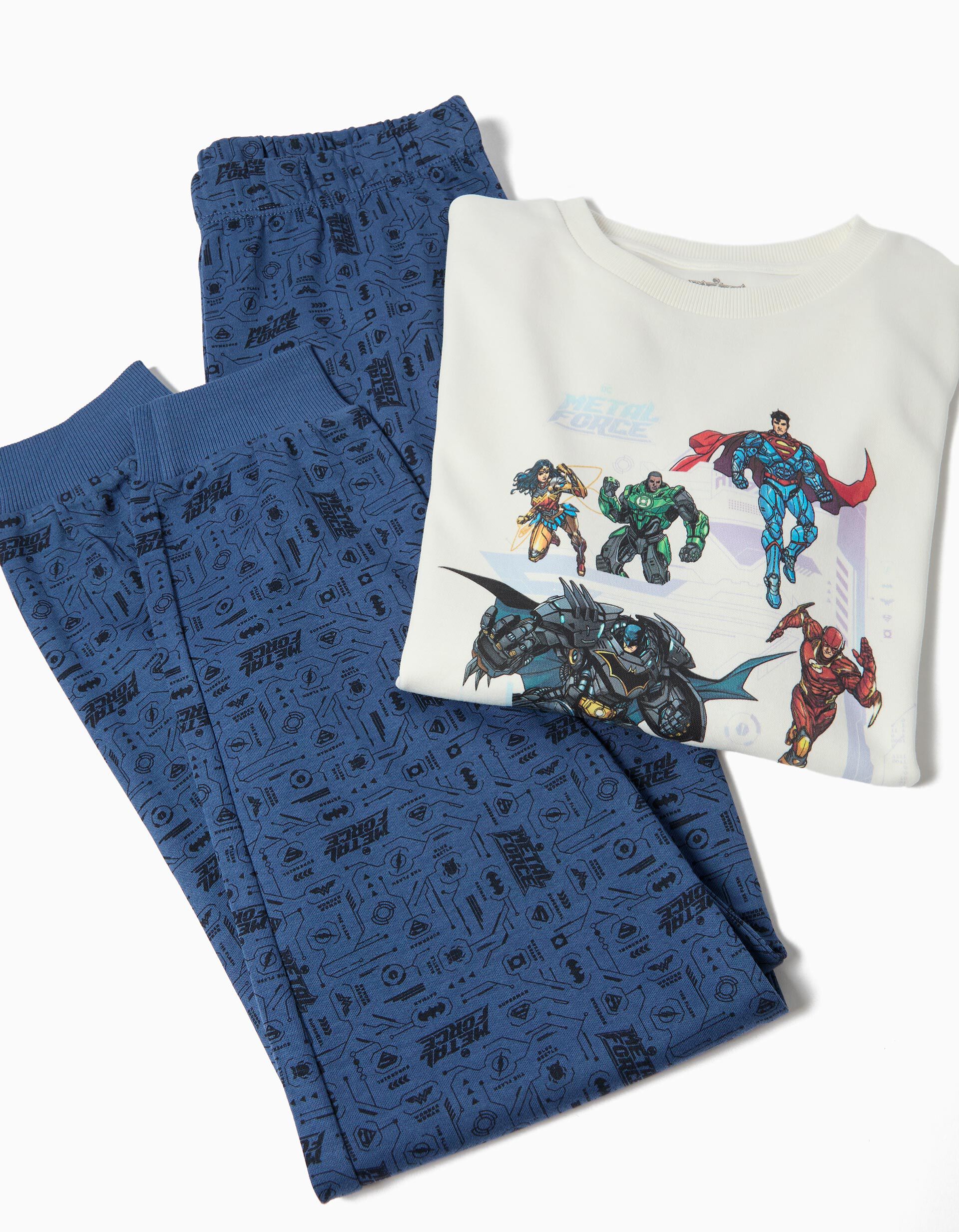 Comprar Online Pijama 'Super-Her&oacute;is' @DC, Menino, Branco