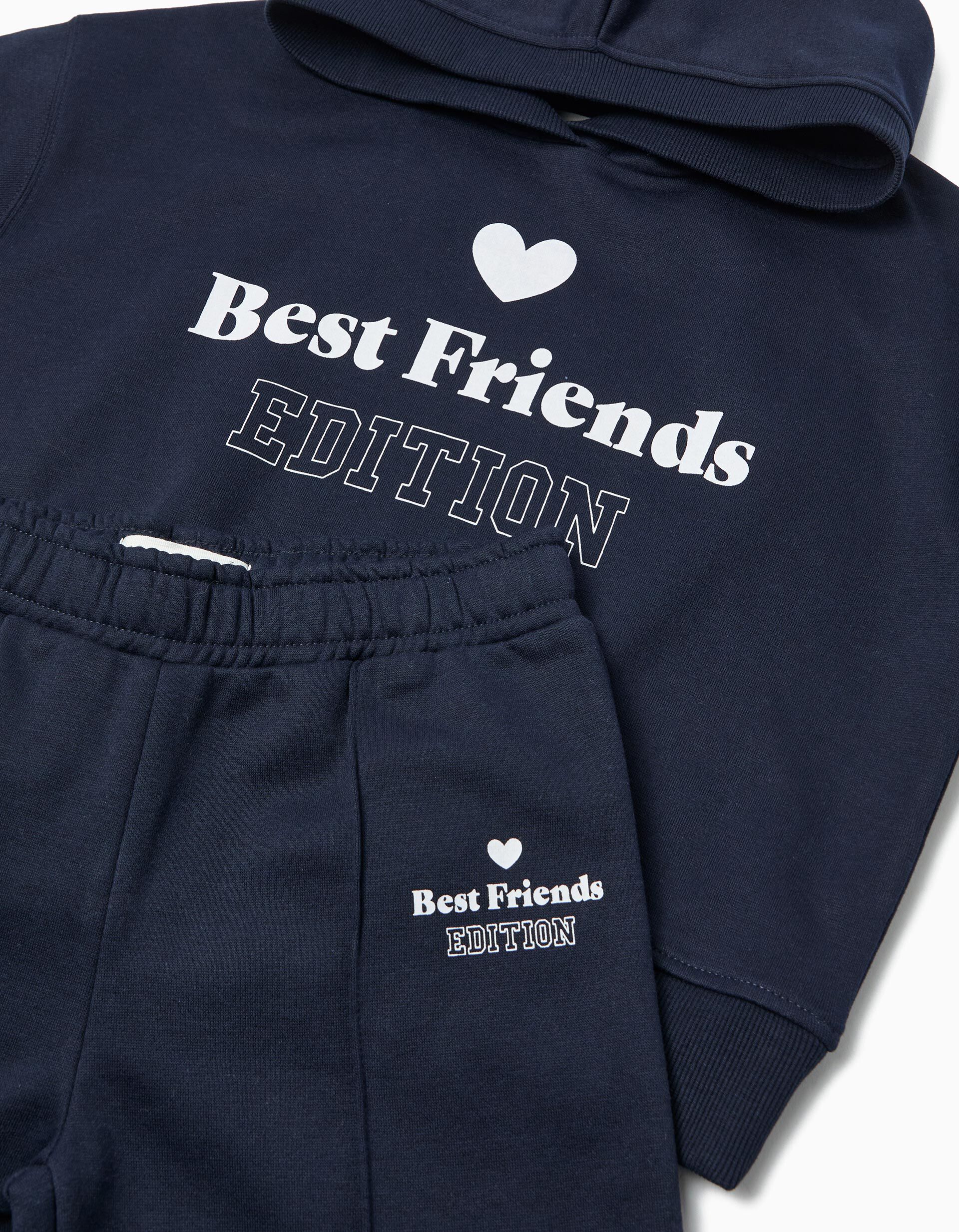 Comprar Online Conjunto de Jogging, Menina, Azul Escuro