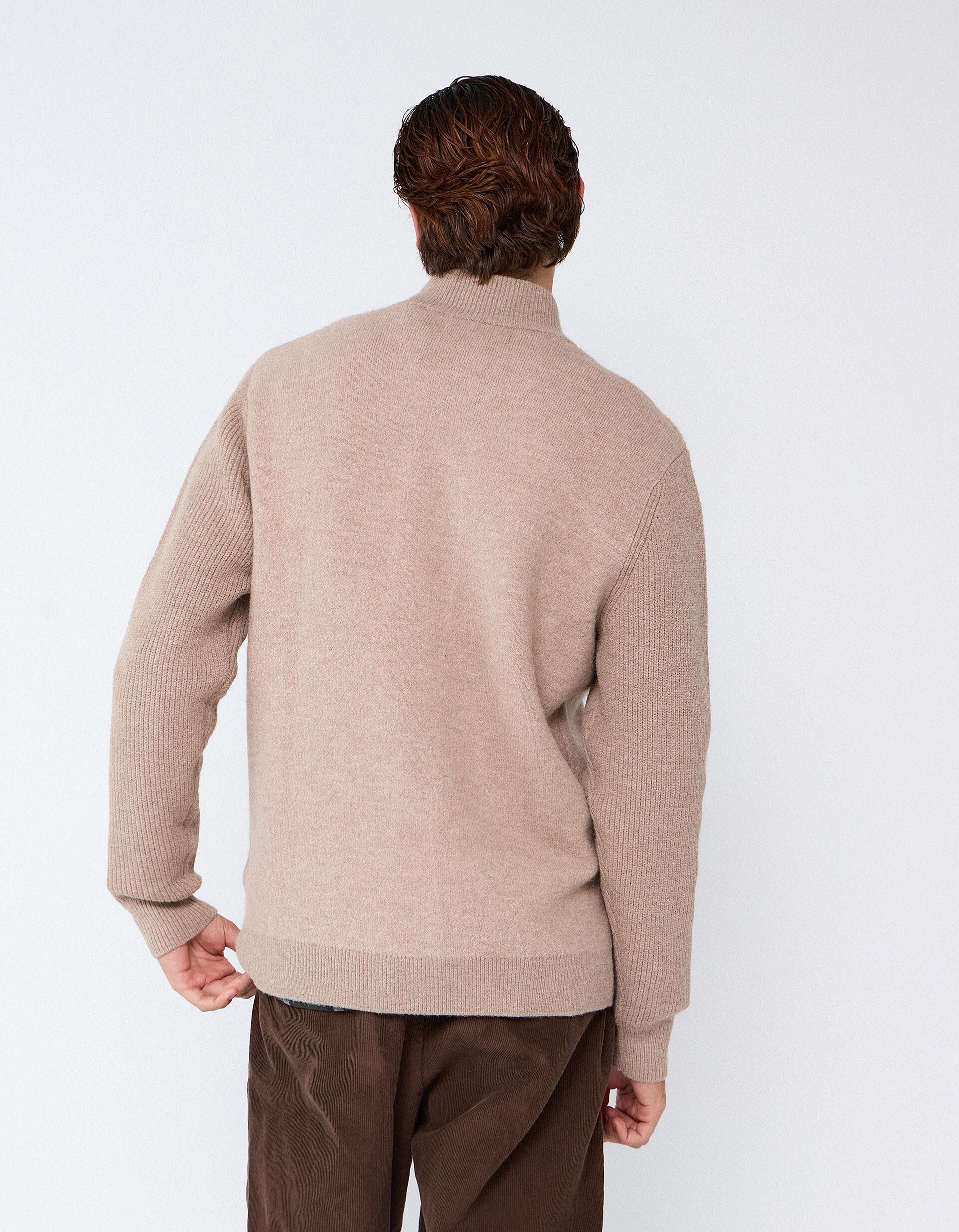 Comprar Online Casaco De Malha, Homem, Bege