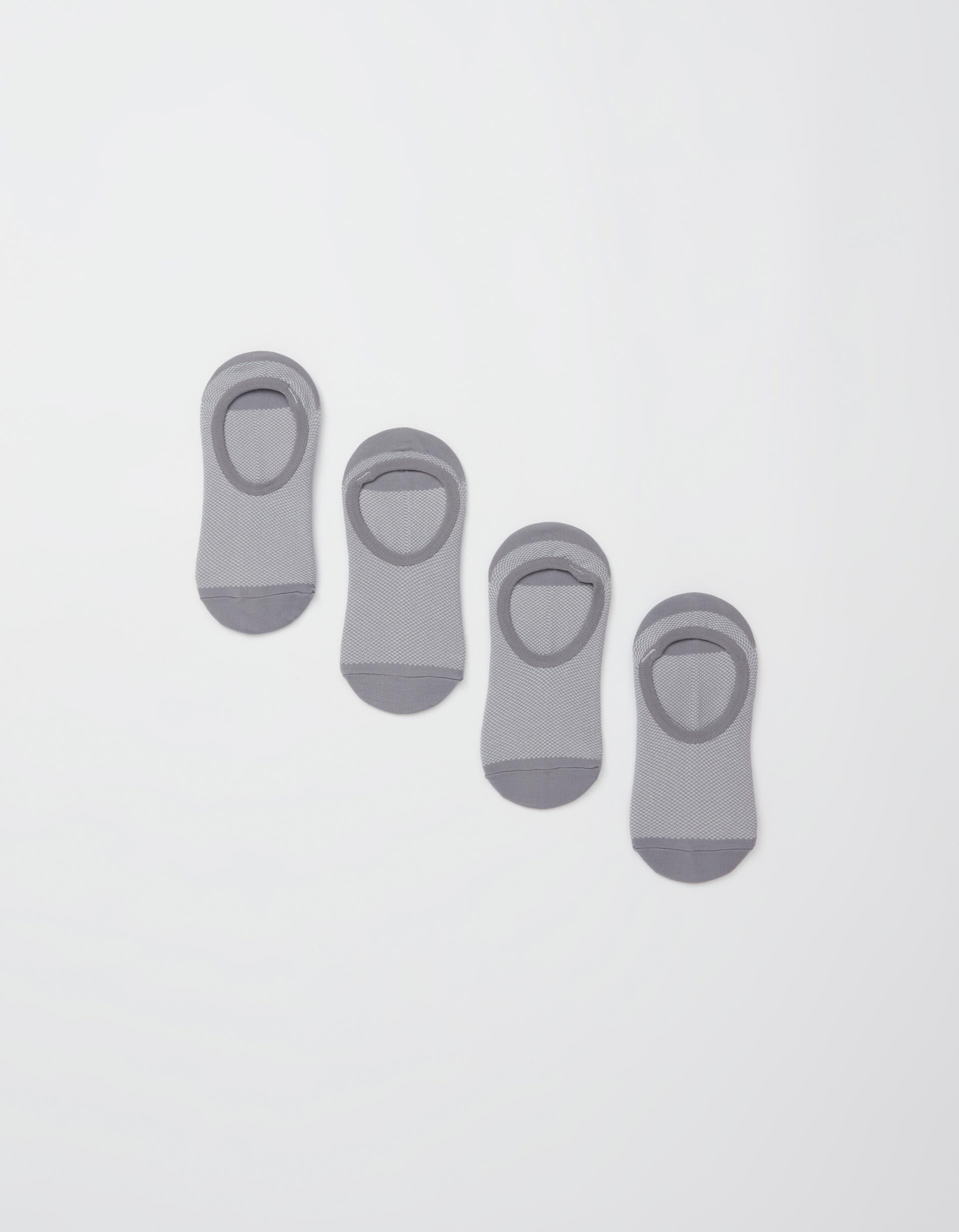 Comprar Online 4 Pairs of Sports' Footies Pack, Women, Grey