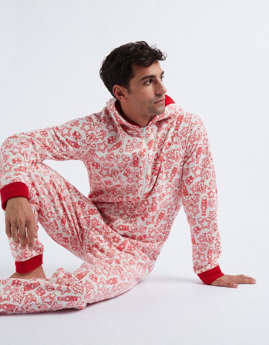 Christmas' Jumpsuit, Men, Multicolour