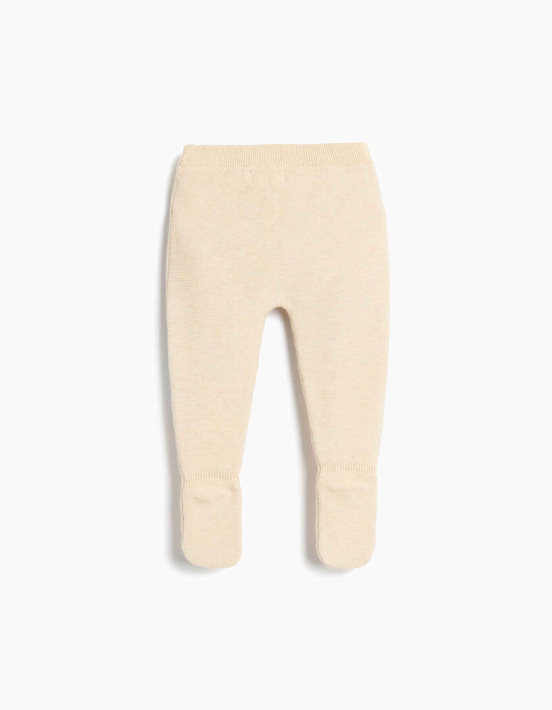 Comprar Online Cal&ccedil;as com P&eacute;s, Rec&eacute;m-Nascido, Bege Claro