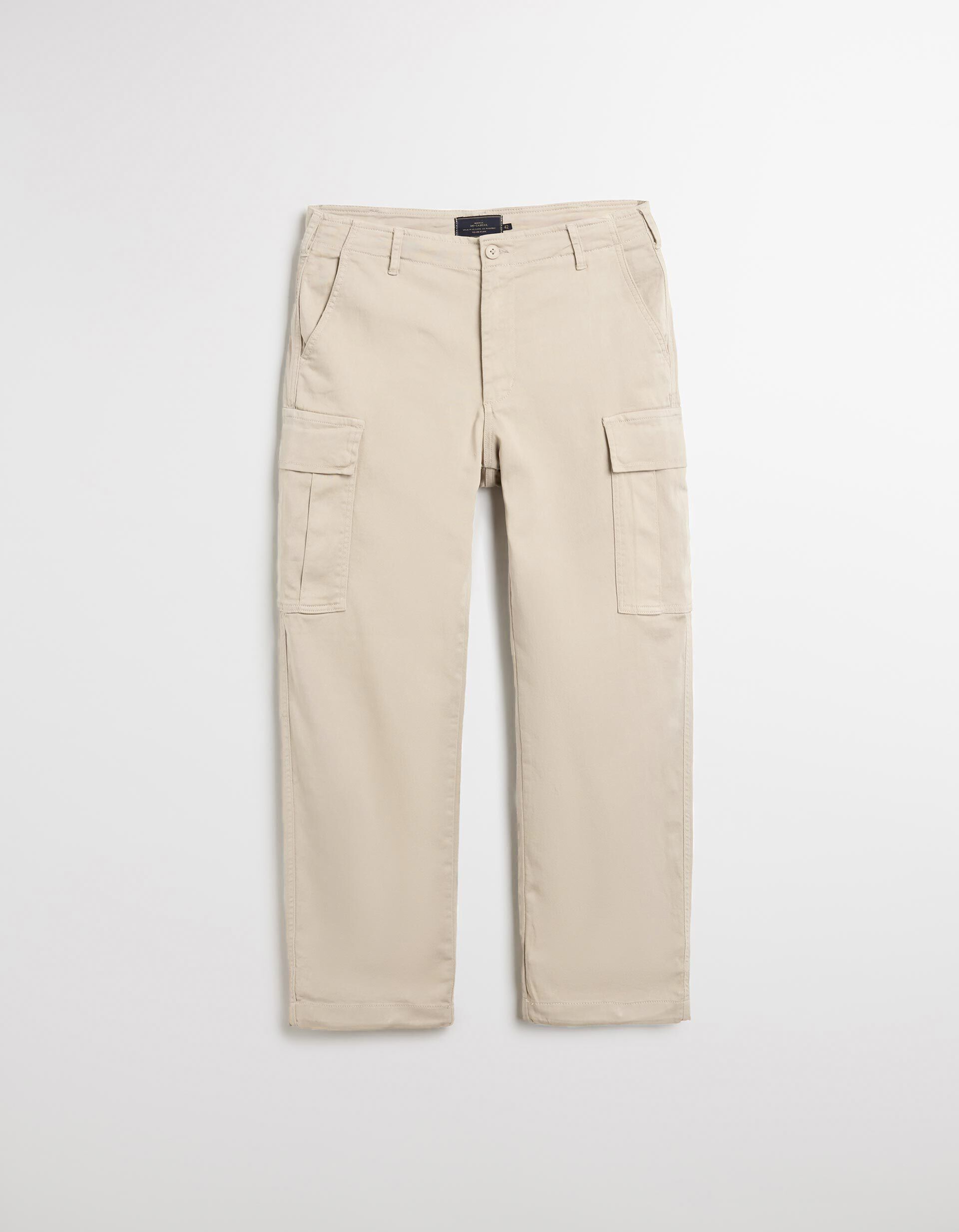 Comprar Online Cal&ccedil;as Cargo, Homem, Cru