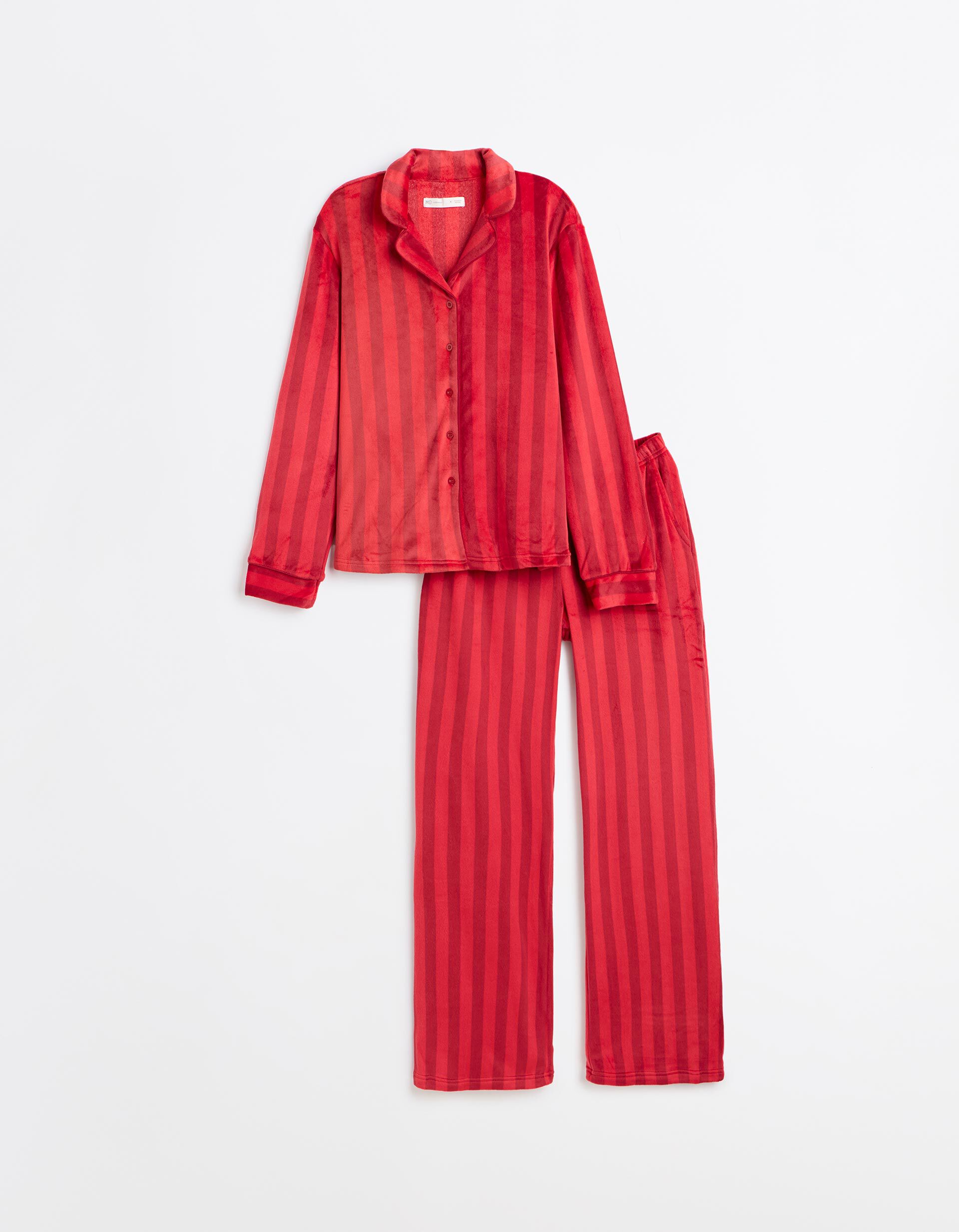 Comprar Online Pijama De Natal Aveludado, Mulher, Vermelho Escuro