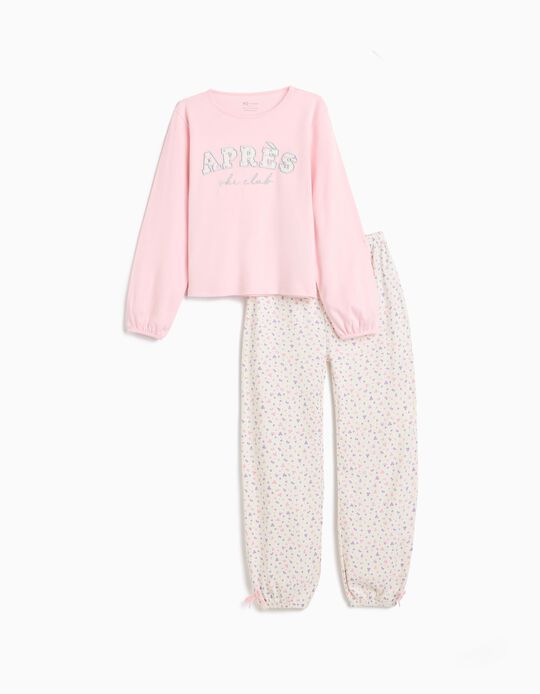 Comprar Online Pijama Interlock, Menina, Rosa