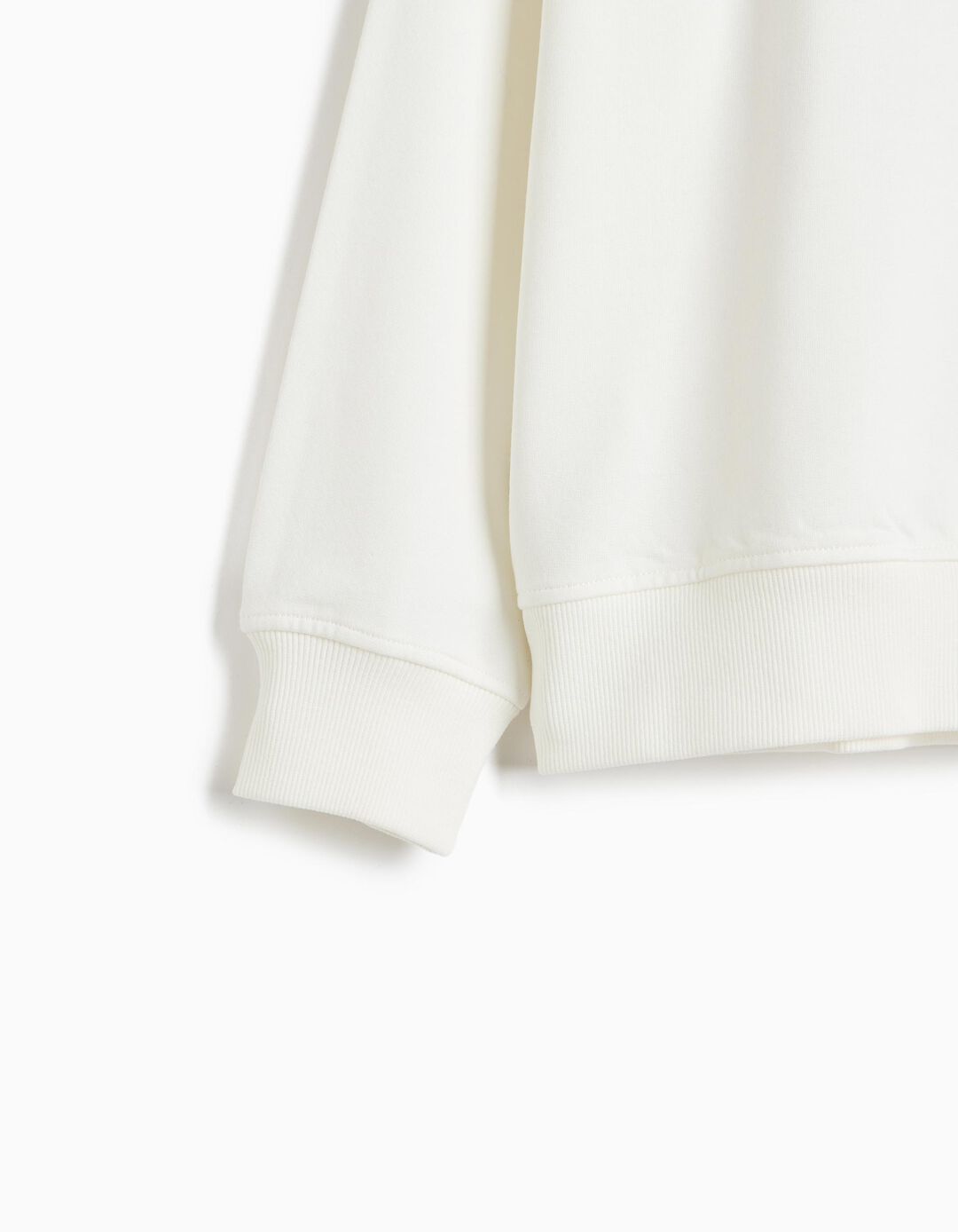Sweatshirt Cardada 'Cinnamoroll', Menina, Branco