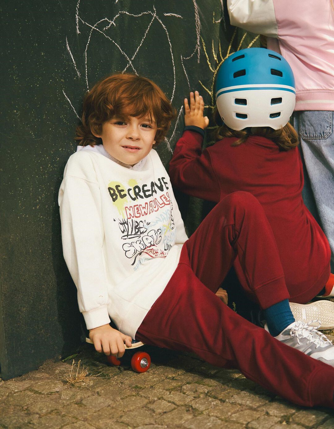 Sweatshirt com Capuz, Menino, Branco