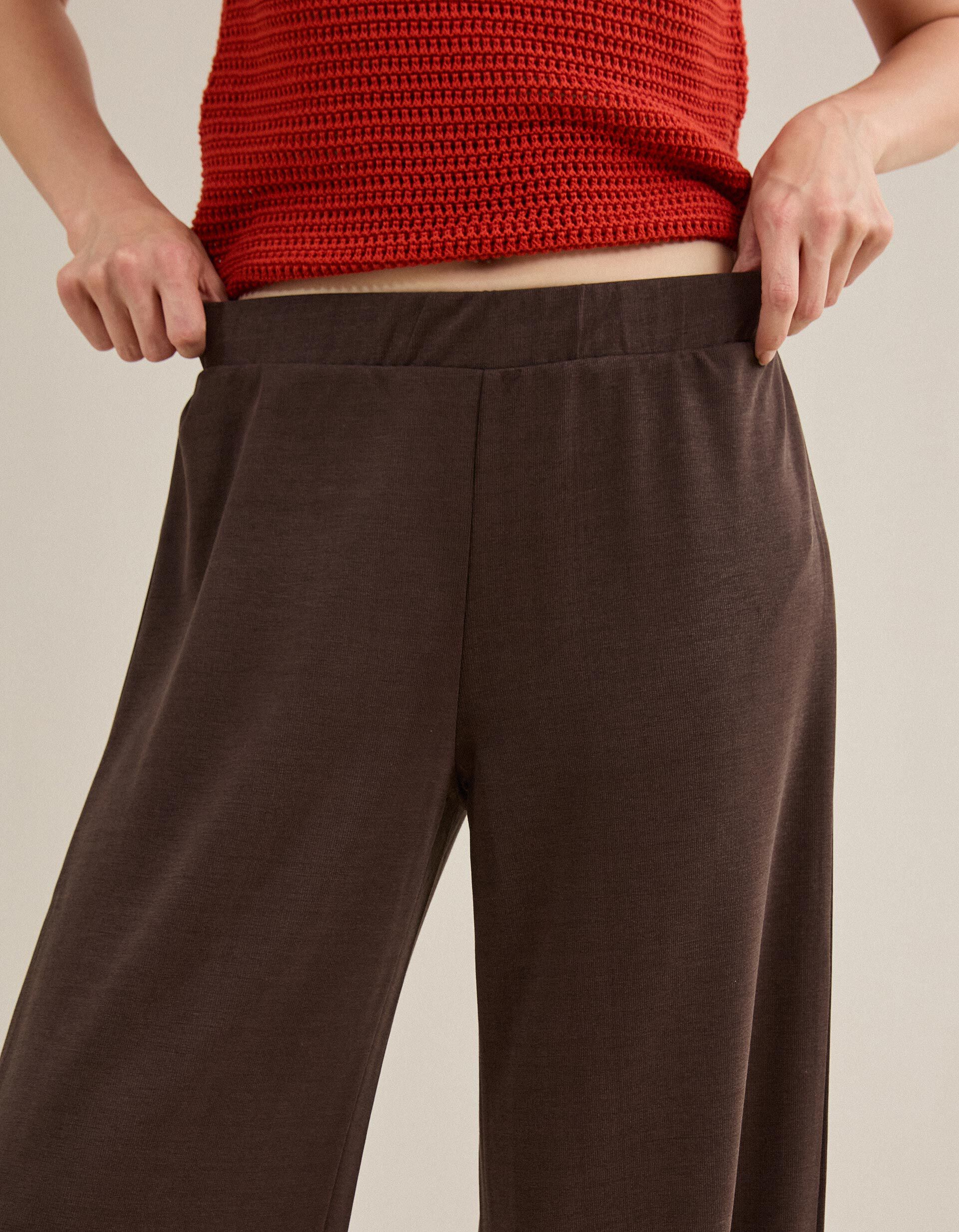 Comprar Online Cal&ccedil;as, Mulher, Castanho Escuro