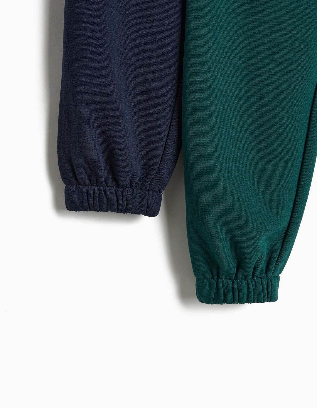 Pack 2 Joggings De Felpa, Menino, Verde Escuro