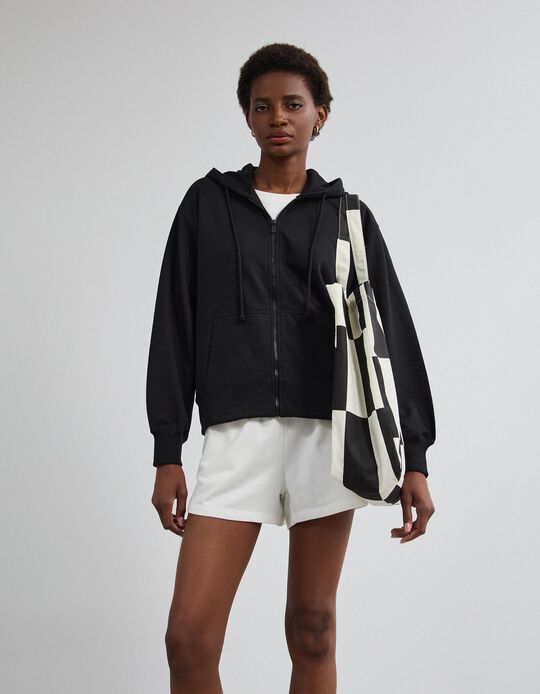 Comprar Online Casaco Com Capuz, Mulher, Preto