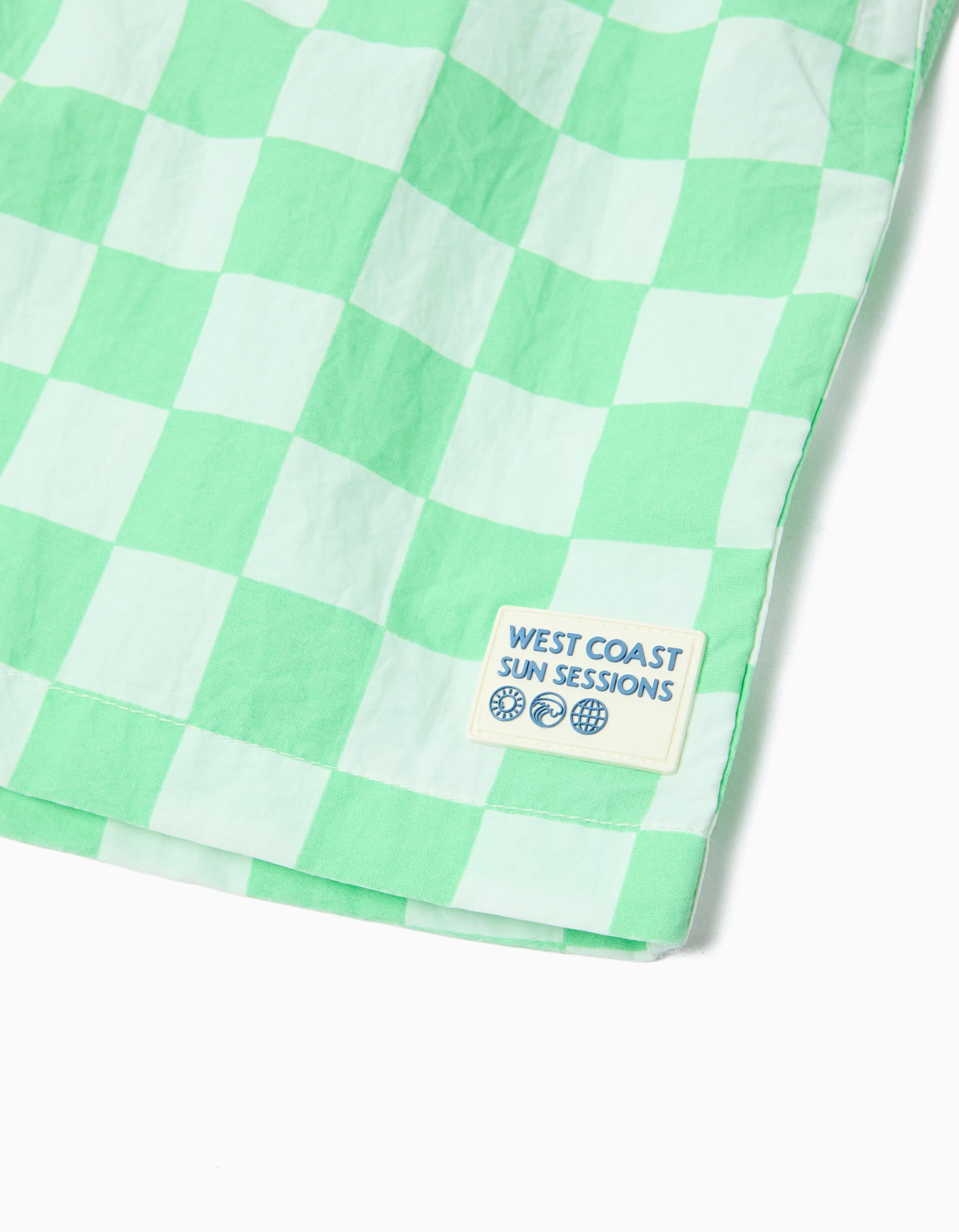 Comprar Online Cal&ccedil;&otilde;es de Banho 'Boardshort', Menino, Verde Claro