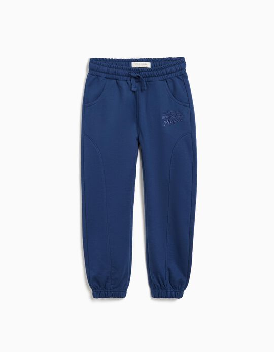 Comprar Online Calças de Felpa, Menino, Azul 
