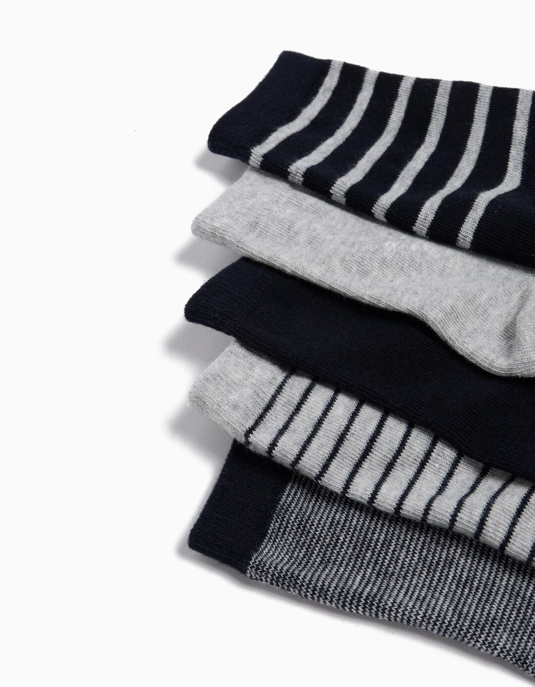 Pack 5 Pares de Meias, Menino, Multicor