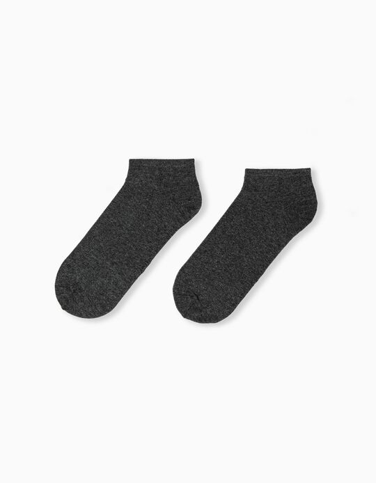 Trainer Socks, Grey