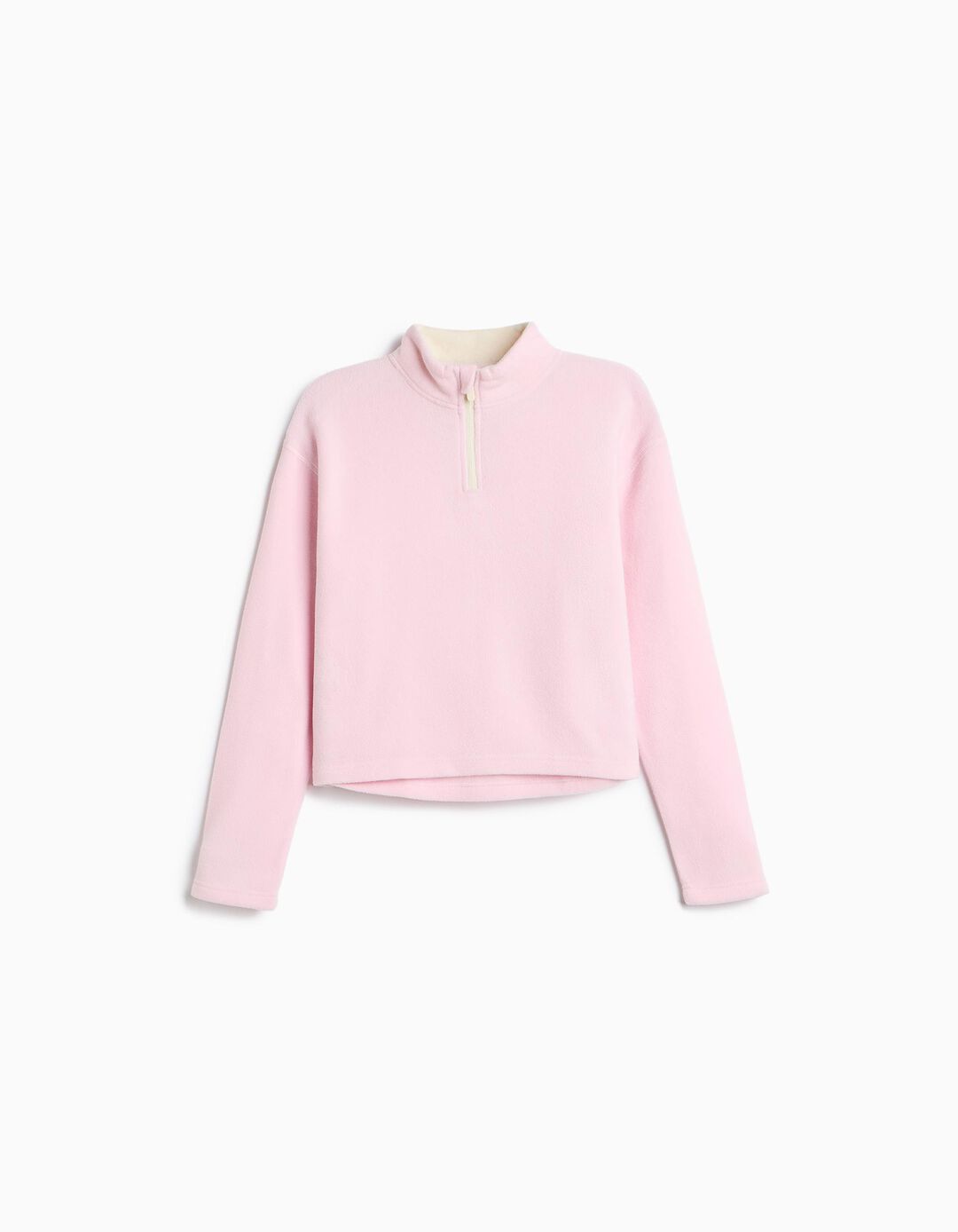 Camisola Polar, Menina, Rosa Claro