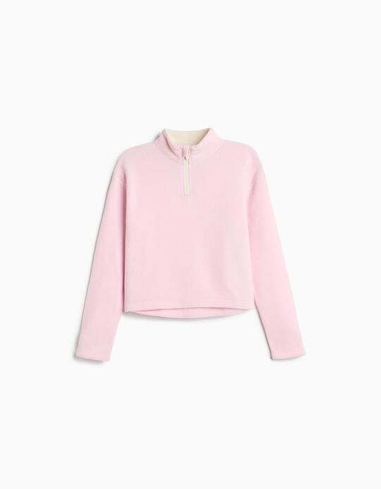 Comprar Online Camisola Polar, Menina, Rosa Claro