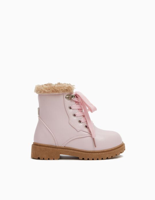 Boots, Baby Girls, Light Pink