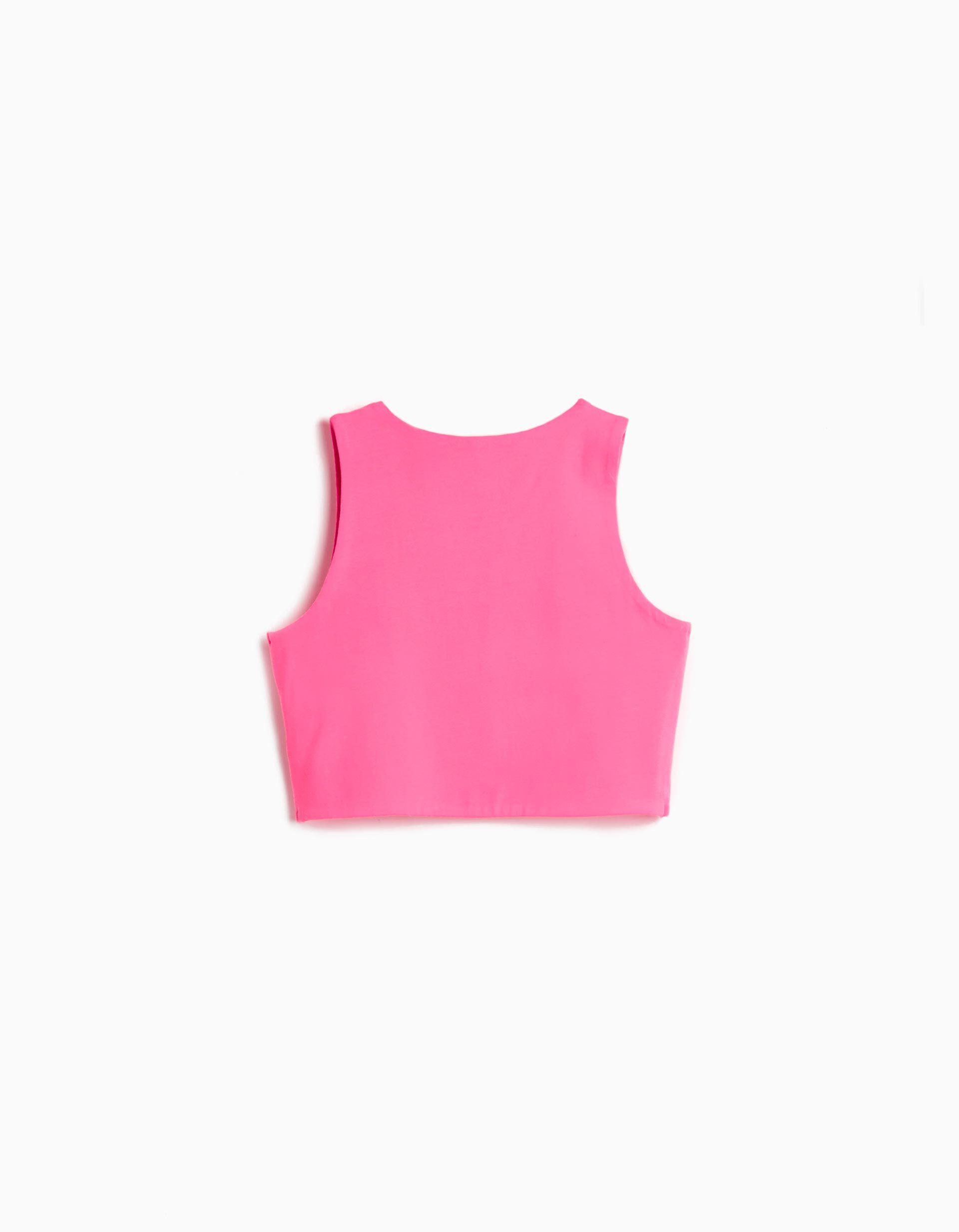Comprar Online Crop Top, Menina, Rosa