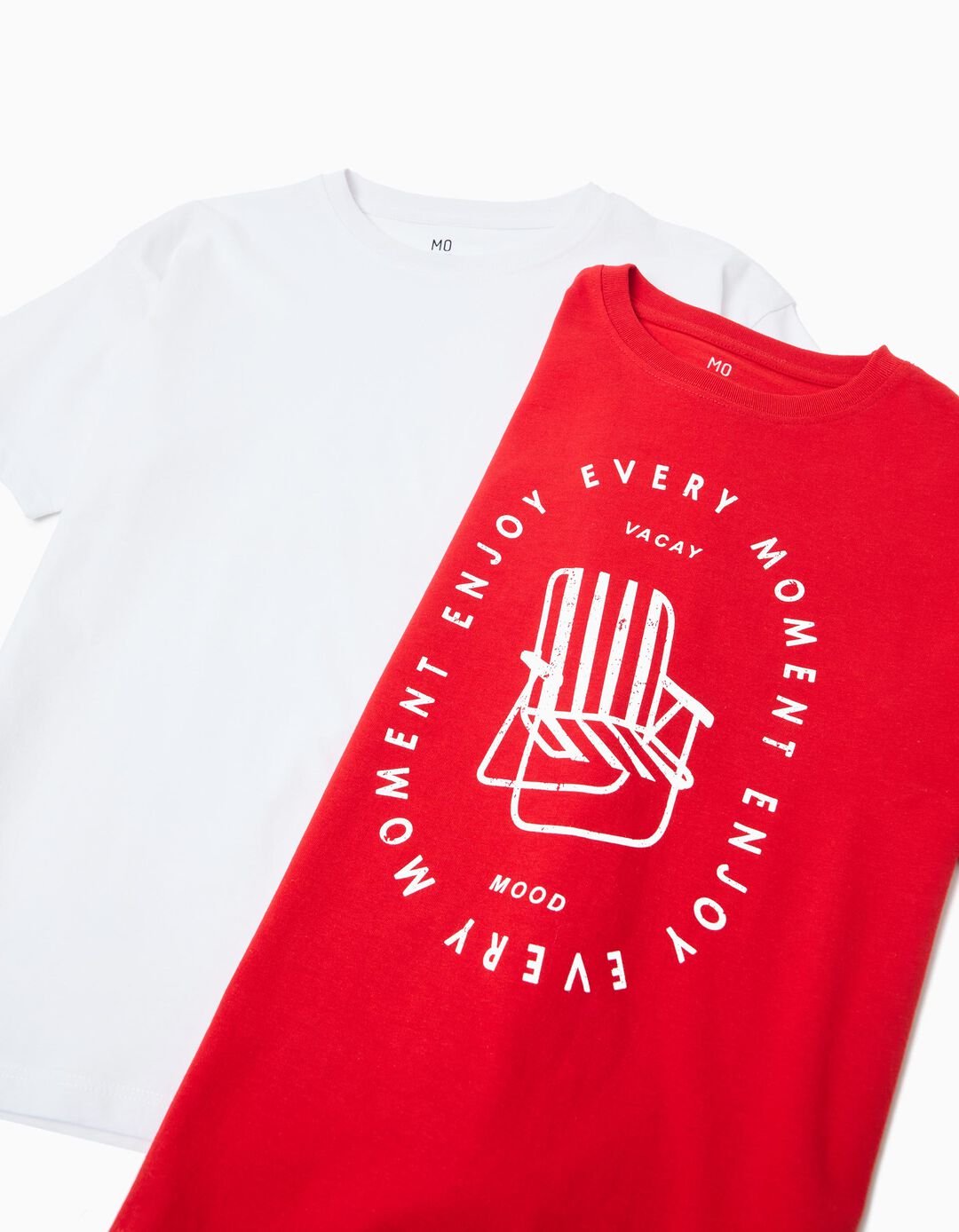 Pack 2 T-shirts, Menino, Vermelho