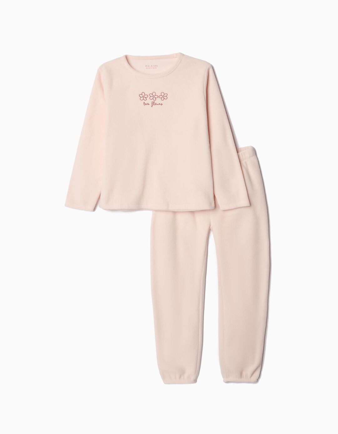 Pijama Polar, Menina, Rosa Claro