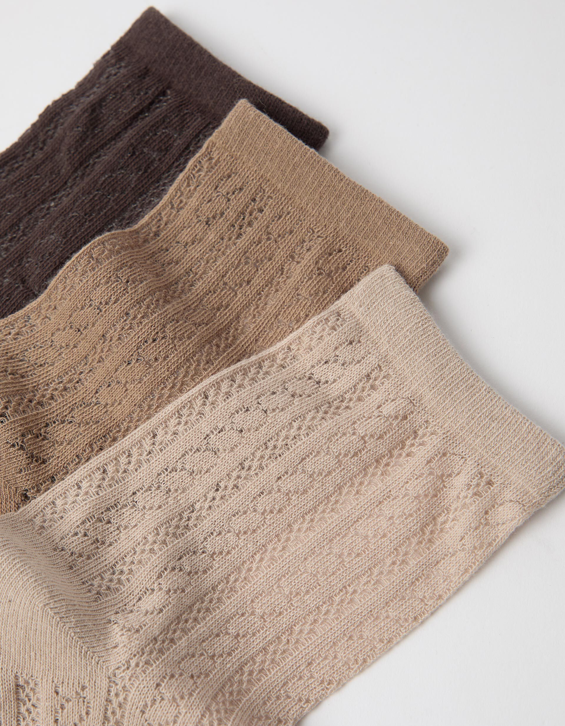 Comprar Online Pack 3 Pares De Meias, Mulher, Bege
