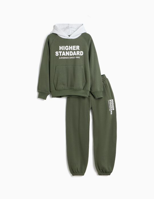 Comprar Online Conjunto De Jogging, Menino, Verde Escuro