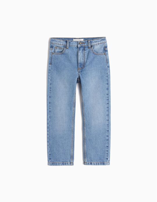 Comprar Online Calças de Ganga 'Regular fit', Menino, Azul Claro