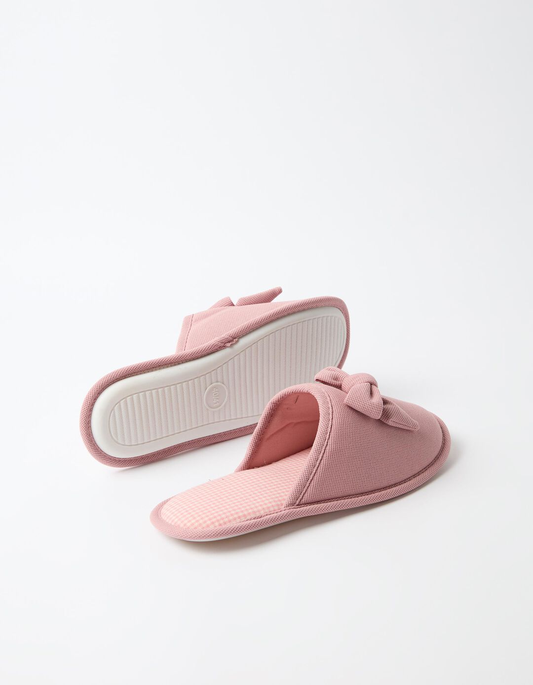Chinelos De Quarto Vichy, Mulher, Rosa
