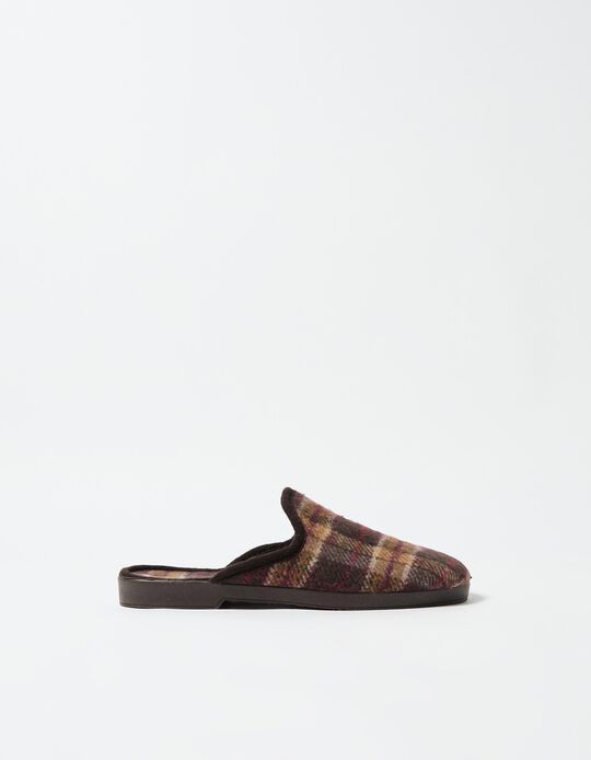 Comprar Online Chinelos de Quarto, Homem, Castanho