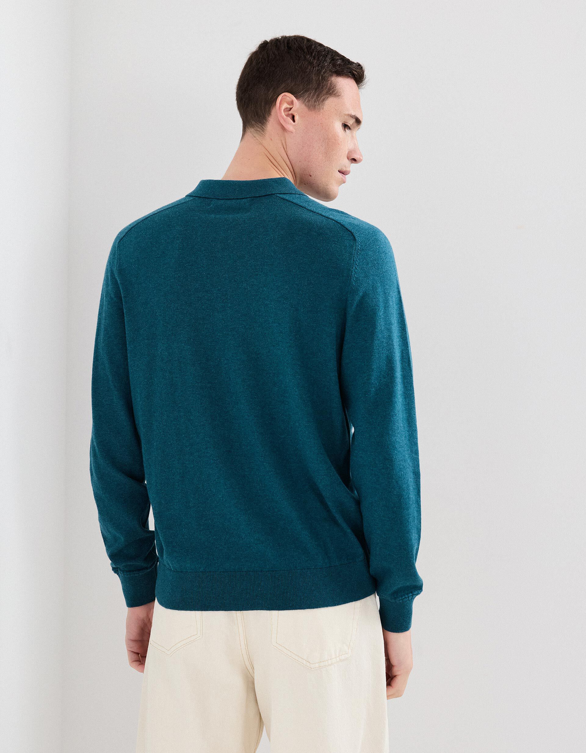 Comprar Online Polo com Caxemira, Homem, Verde Escuro