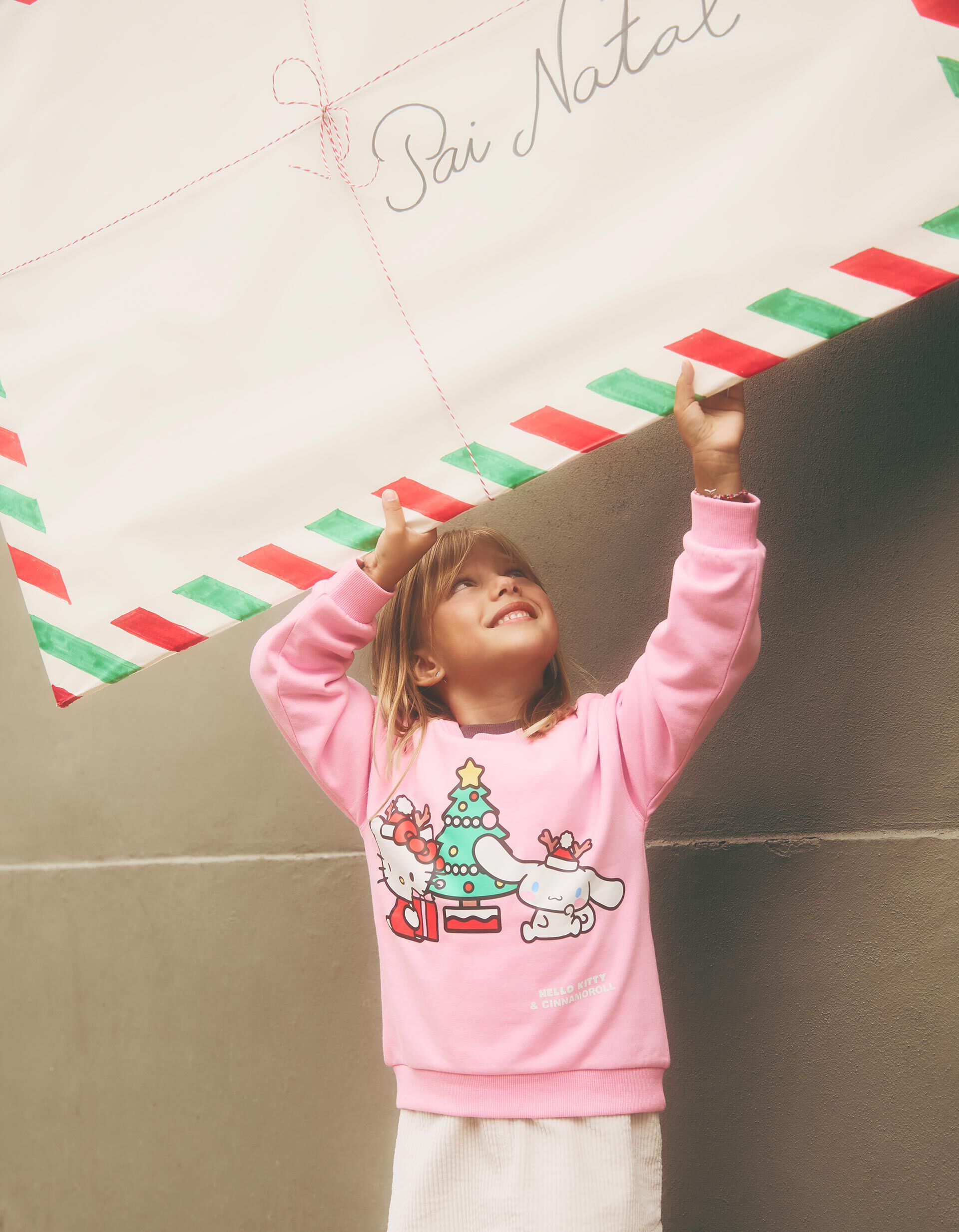 Comprar Online Sweatshirt 'Hello Kitty', Menina, Rosa