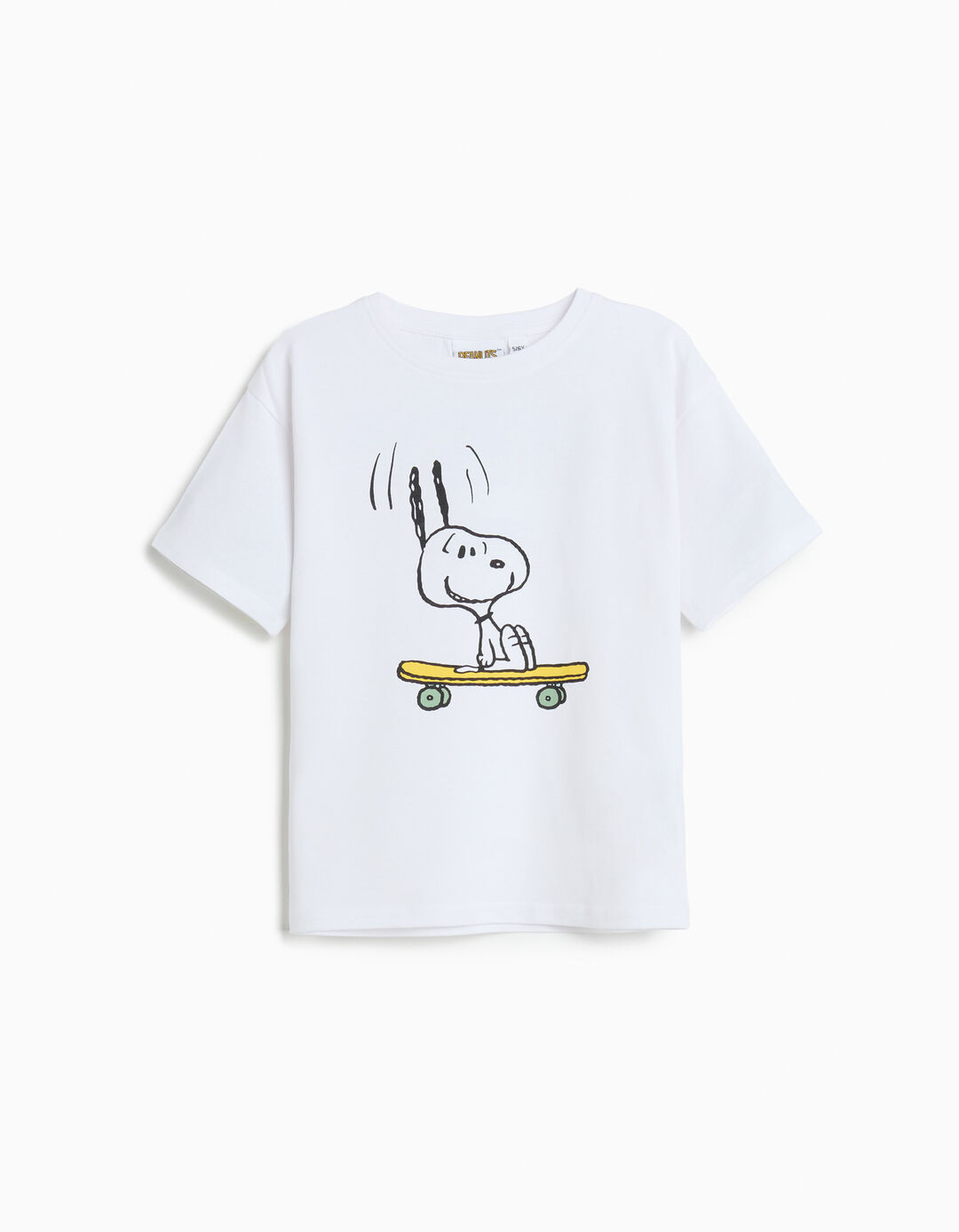 T-shirt 'Snoopy', Menino, Branco