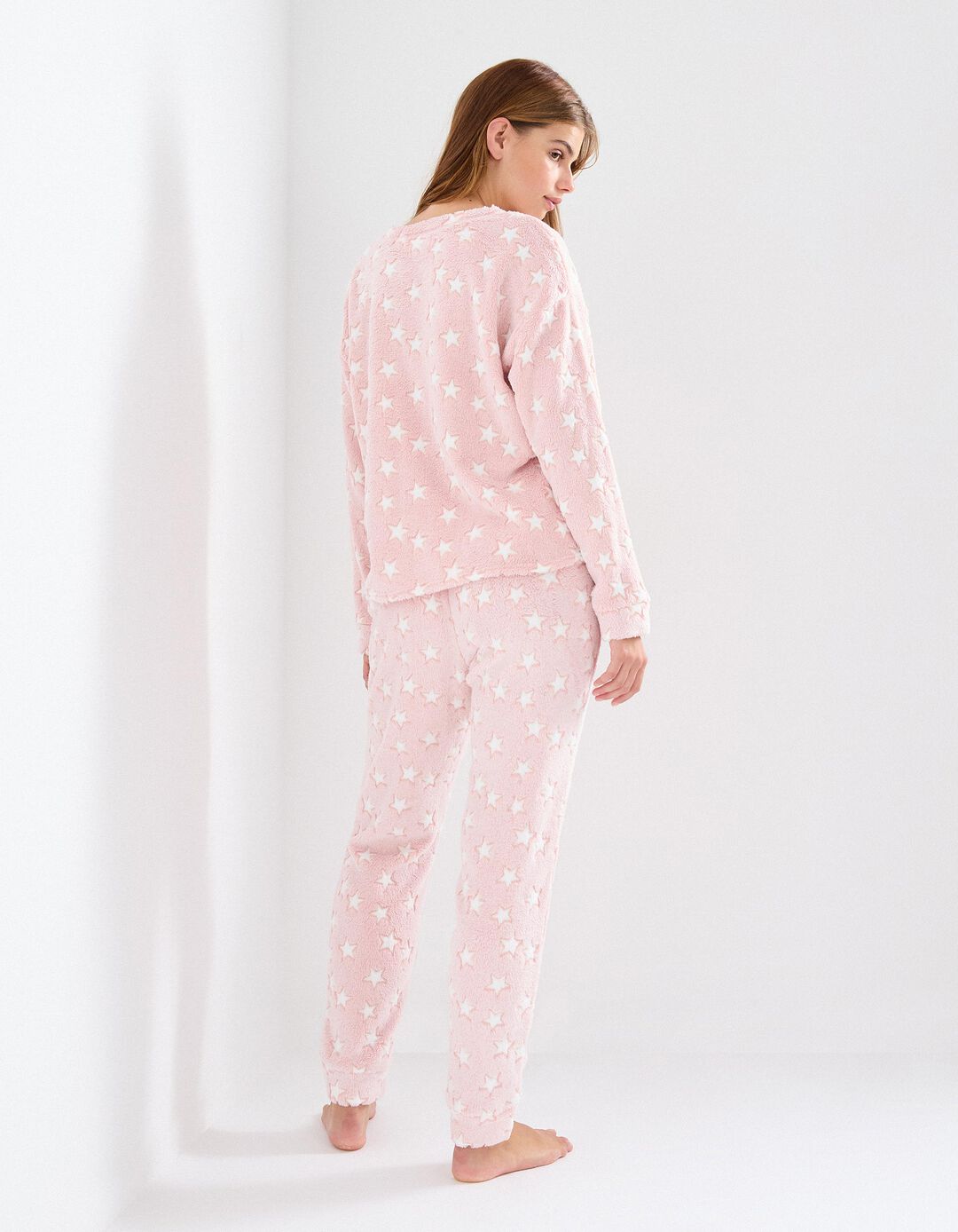 Pijama, Mulher, Rosa