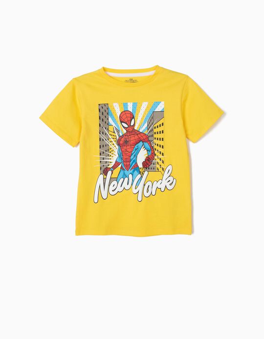 T-shirt para Menino 'Spider-Man', Amarelo