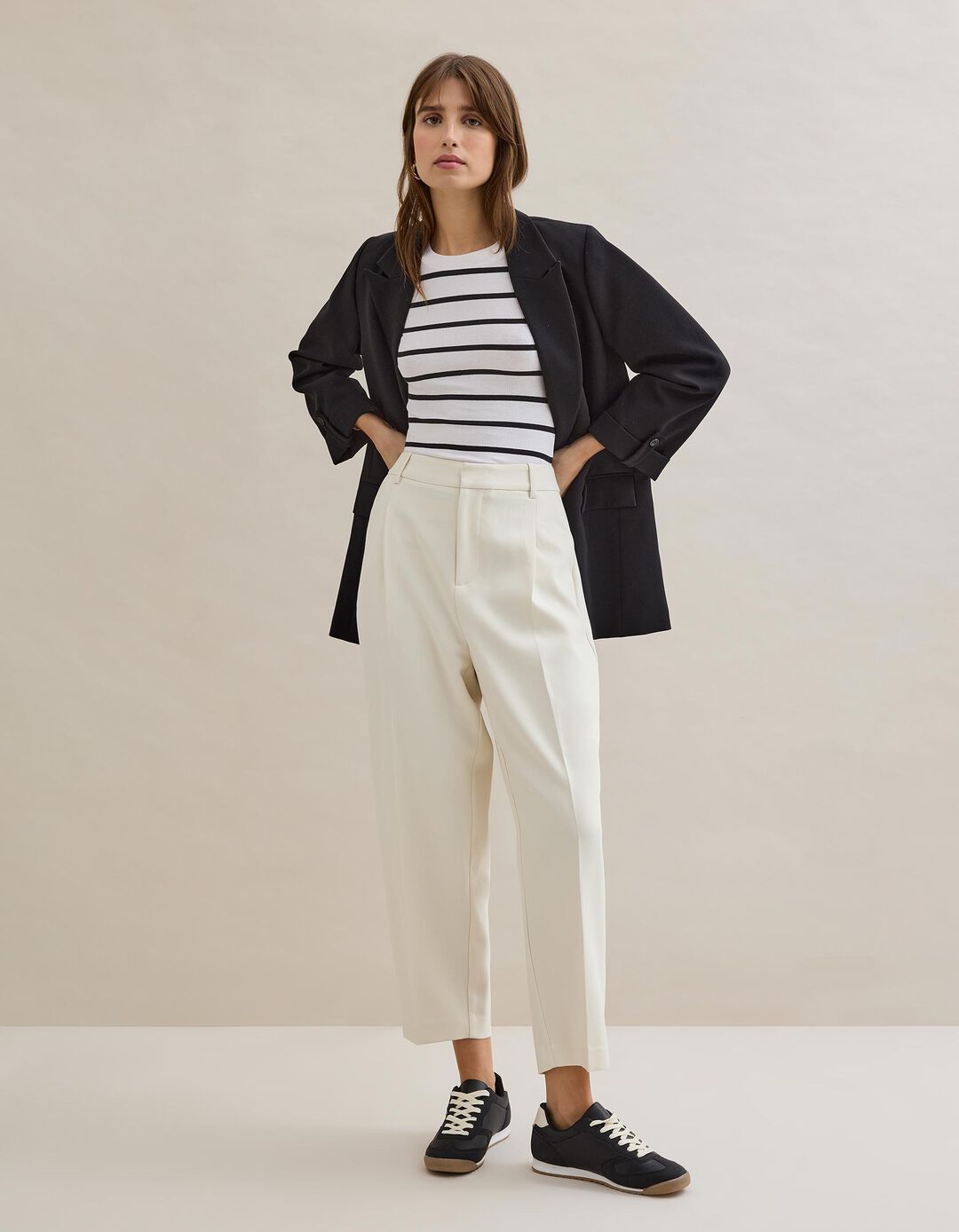 Cal&ccedil;as, Mulher, Bege Claro