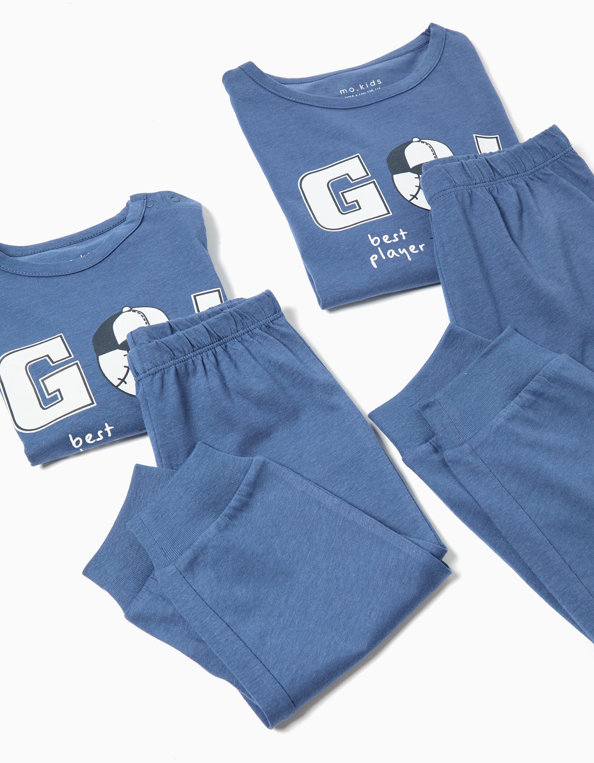 Comprar Online Pijama Jersey, Menino, Azul Escuro