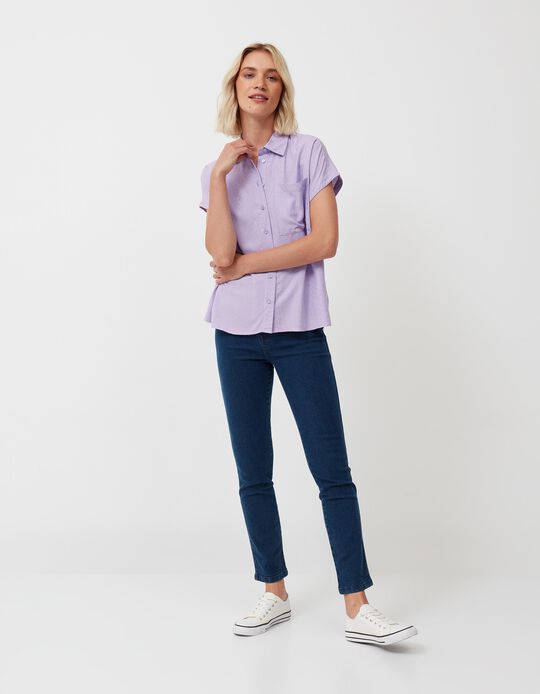Shirt, Women, Lilac