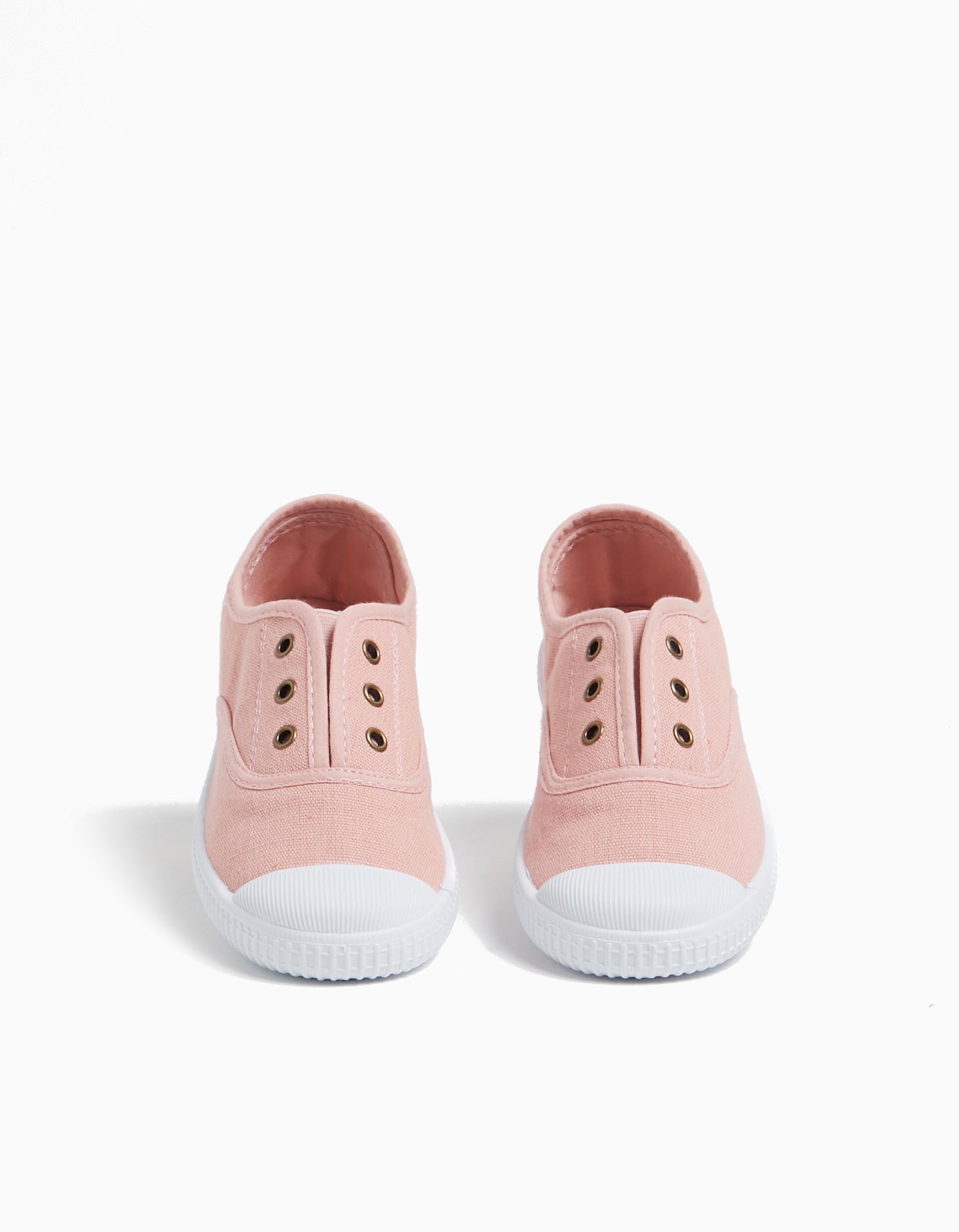 Laceless canvas pumps best sale