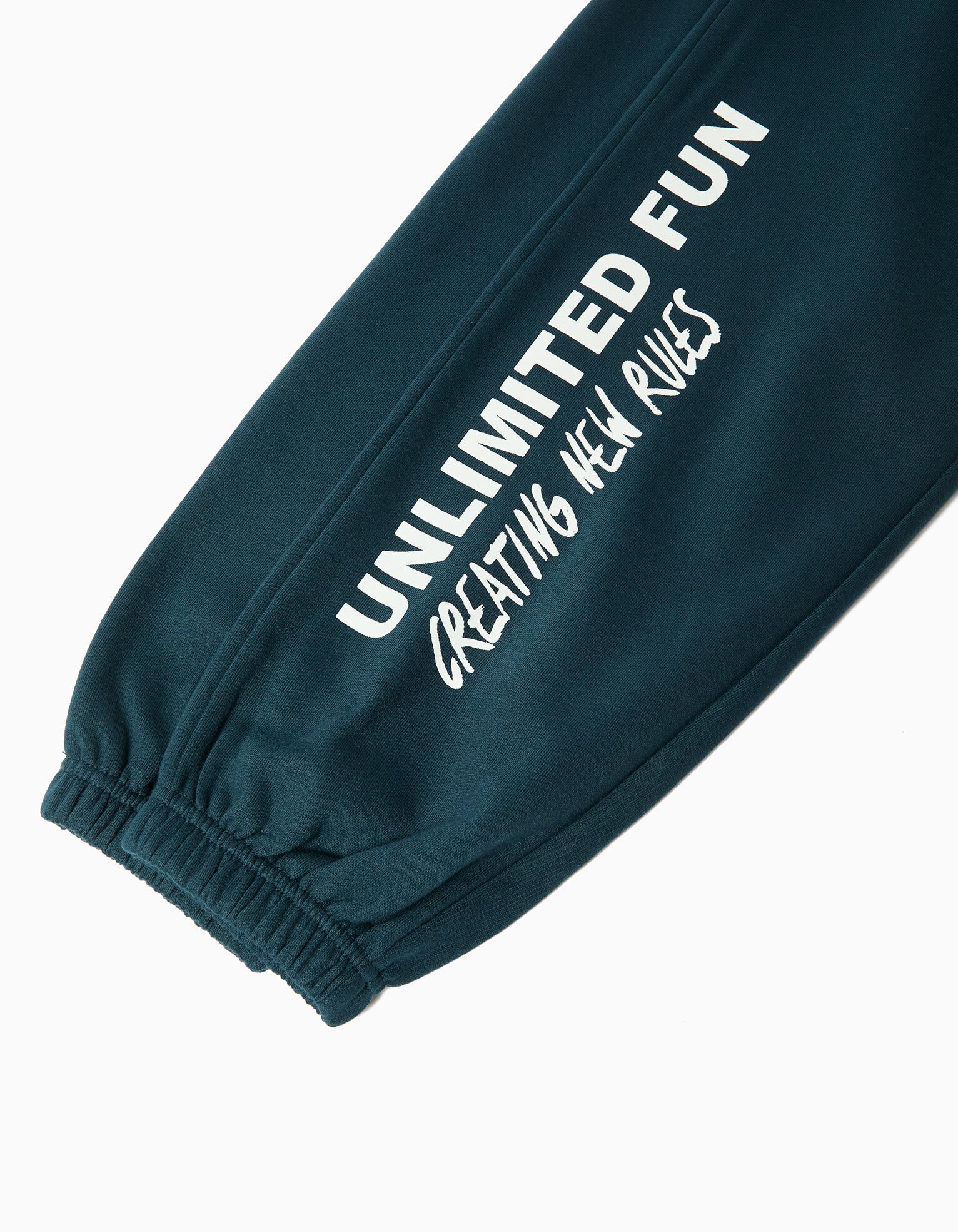 Comprar Online Cal&ccedil;as Jogging de Felpa, Menino, Azul Escuro 