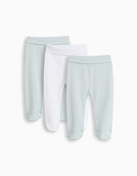 Comprar Online Pack 3 Calças com Pés, Bebé, Multicor