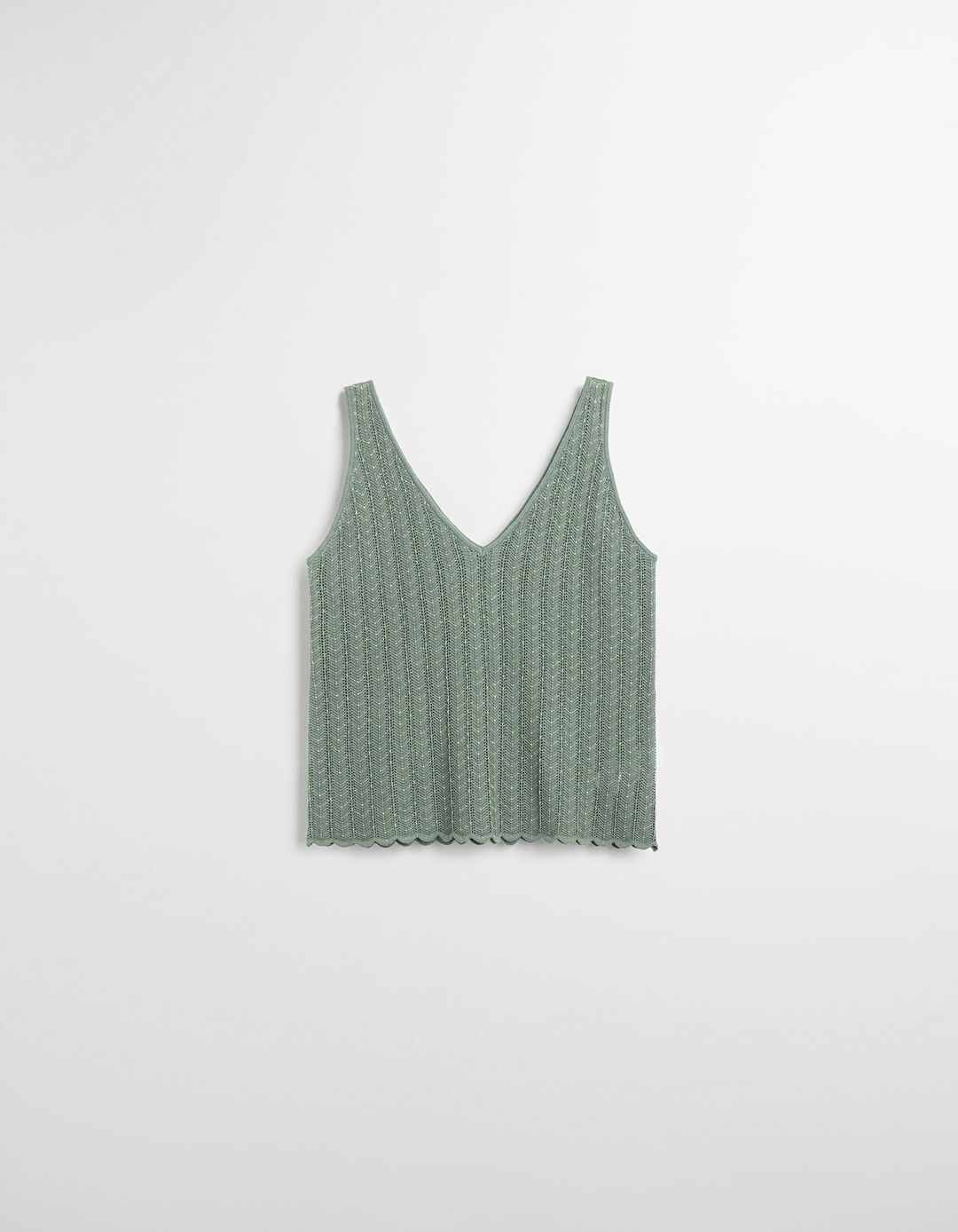 Top, Mulher, Verde Escuro
