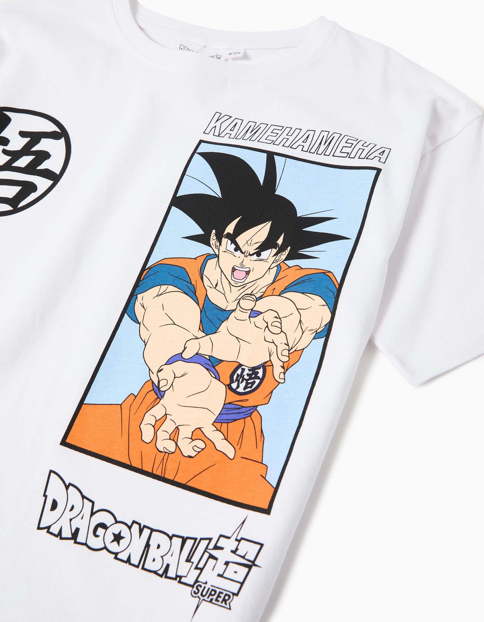 Comprar Online T-shirt 'Goku', Menino, Branco