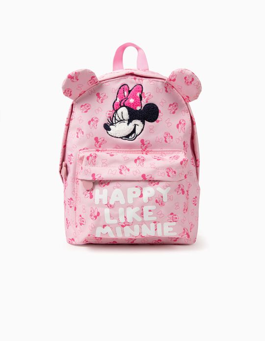 Mochila para Menina 'Happy Minnie', Rosa